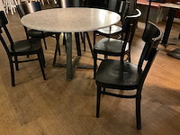 Ton eetkamertafel en 6 stoelen - afbeelding 6 van  8