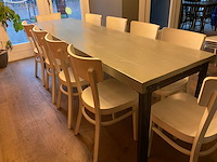 Ton restauranttafel en -stoelen - afbeelding 4 van  16