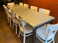 Ton restauranttafel en -stoelen - afbeelding 11 van  16