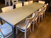 Ton restauranttafel en -stoelen - afbeelding 13 van  16