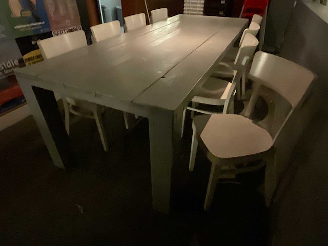 Ton restauranttafel en -stoelen - afbeelding 1 van  6