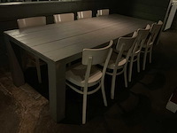 Ton restauranttafel en -stoelen - afbeelding 2 van  6