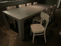 Ton restauranttafel en -stoelen - afbeelding 3 van  6