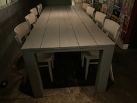 Ton restauranttafel en -stoelen - afbeelding 4 van  6