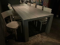 Ton restauranttafel en -stoelen - afbeelding 5 van  6