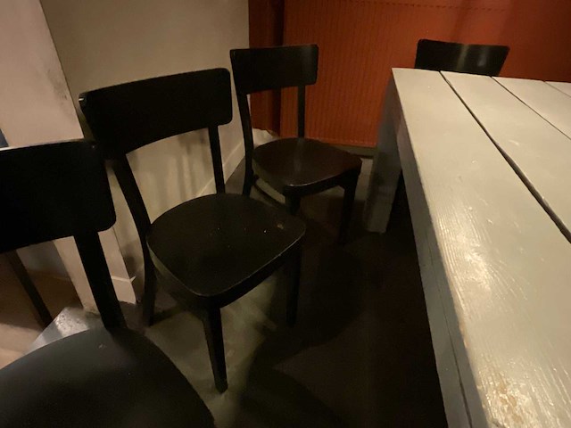Ton restauranttafel en -stoelen - afbeelding 4 van  18