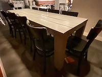 Ton restauranttafel en -stoelen - afbeelding 7 van  18