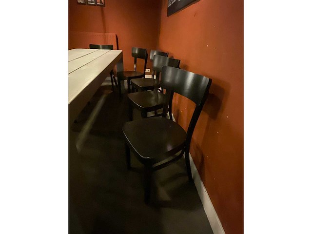 Ton restauranttafel en -stoelen - afbeelding 10 van  18