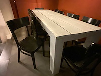 Ton restauranttafel en -stoelen - afbeelding 11 van  18