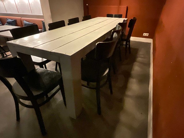 Ton restauranttafel en -stoelen - afbeelding 12 van  18