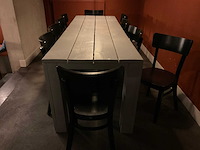 Ton restauranttafel en -stoelen - afbeelding 14 van  18