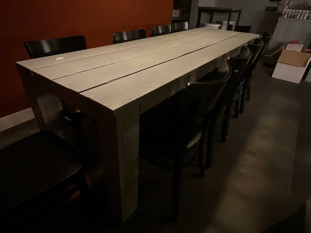 Ton restauranttafel en -stoelen - afbeelding 17 van  18