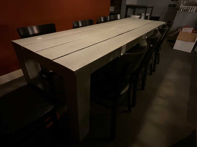 Ton restauranttafel en -stoelen - afbeelding 18 van  18