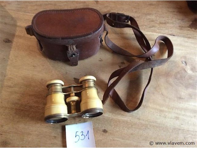 Toneelkijker met foedraal - afbeelding 1 van  3