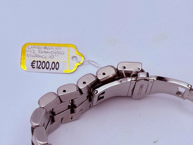 Tonino lamborghini ''12 diamonds ferruccio'' automatisch herenhorloge - afbeelding 5 van  8
