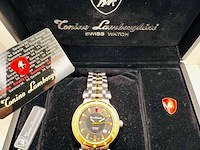 Tonino lamborghini ferruccio junior v automatic diamond herenhorloge - afbeelding 9 van  16