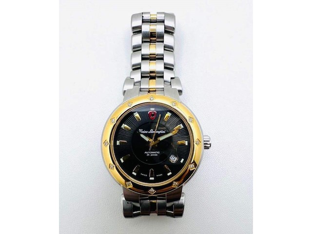 Tonino lamborghini ferruccio junior v automatic diamond herenhorloge - afbeelding 10 van  16