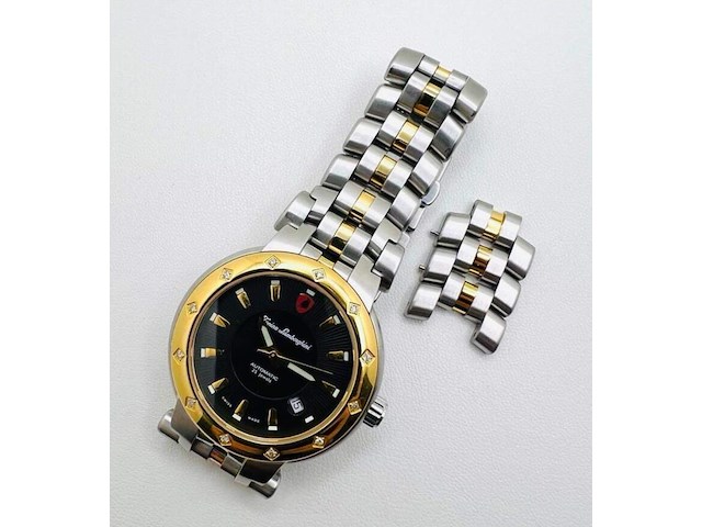 Tonino lamborghini ferruccio junior v automatic diamond herenhorloge - afbeelding 11 van  16
