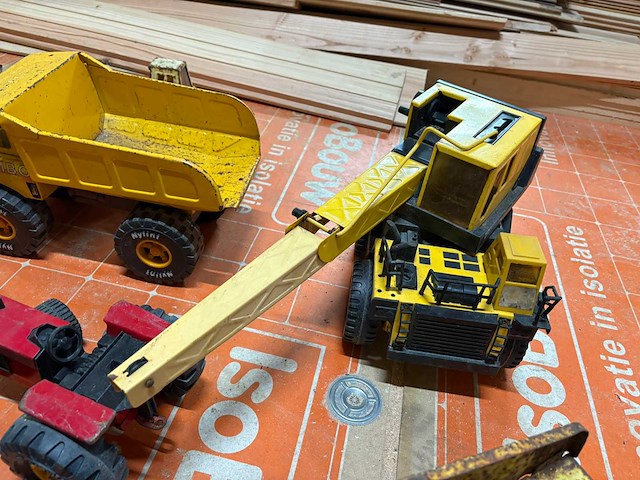 Tonka miniatuur machinepark - 16 delig - afbeelding 11 van  11
