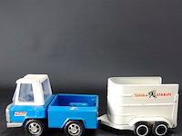Tonka pick-up met paardentrailer
