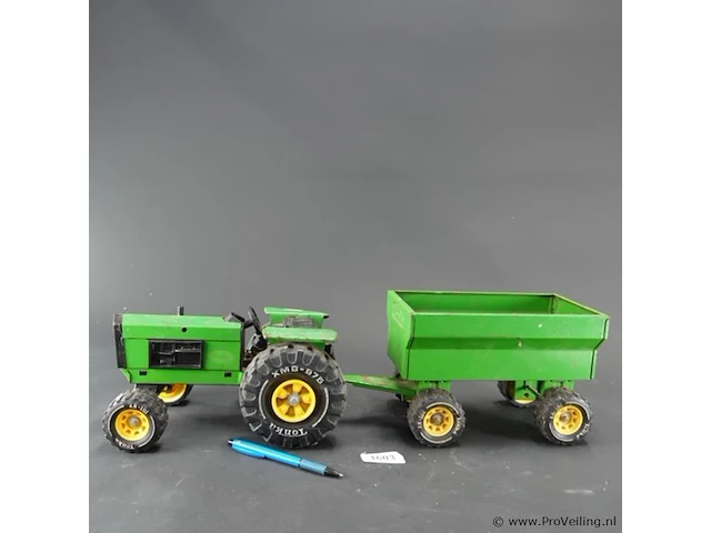 Tonka tractor met aanhanger (modellen xmb-975 en xr-101) - afbeelding 2 van  5