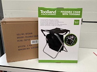 Tooland - klapstoel met opbergtas - kampeertoebehore (6x) - afbeelding 1 van  5
