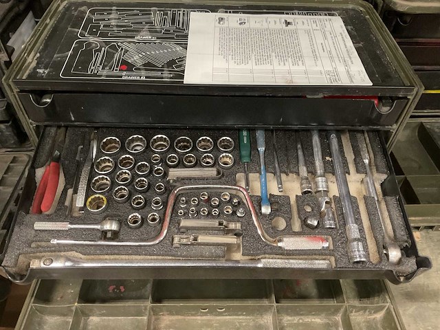 Toolbox inc. gereedschapskoffer - afbeelding 3 van  8