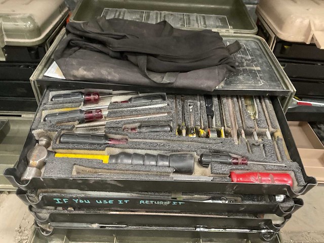 Toolbox inc. gereedschapskoffer - afbeelding 3 van  8