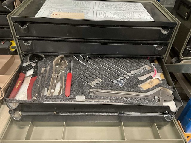 Toolbox inc. gereedschapskoffer - afbeelding 5 van  8