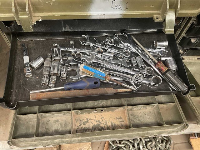 Toolbox inc. gereedschapskoffer - afbeelding 4 van  7