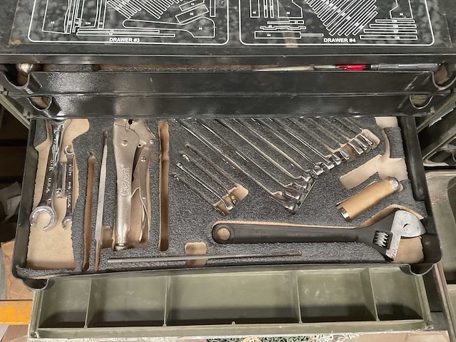 Toolbox inc. gereedschapskoffer - afbeelding 3 van  8
