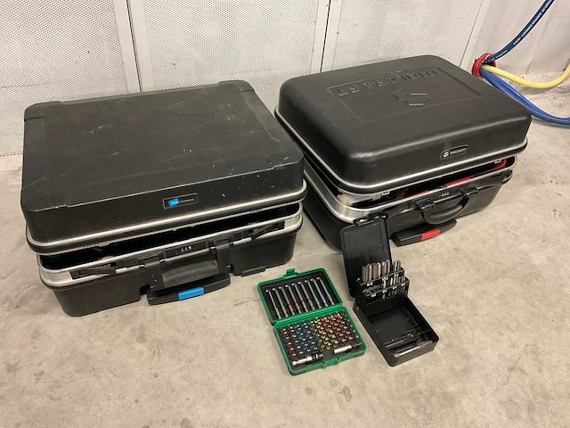 Toolcraft gereedschapskoffer (2x) - afbeelding 2 van  10