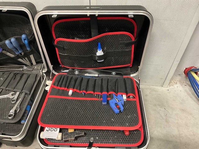 Toolcraft gereedschapskoffer (2x) - afbeelding 4 van  10