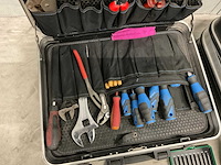 Toolcraft gereedschapskoffer (2x) - afbeelding 8 van  10