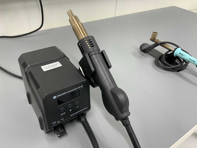 Toolcraft zd-8908 se hete lucht smd werkstation - afbeelding 1 van  4