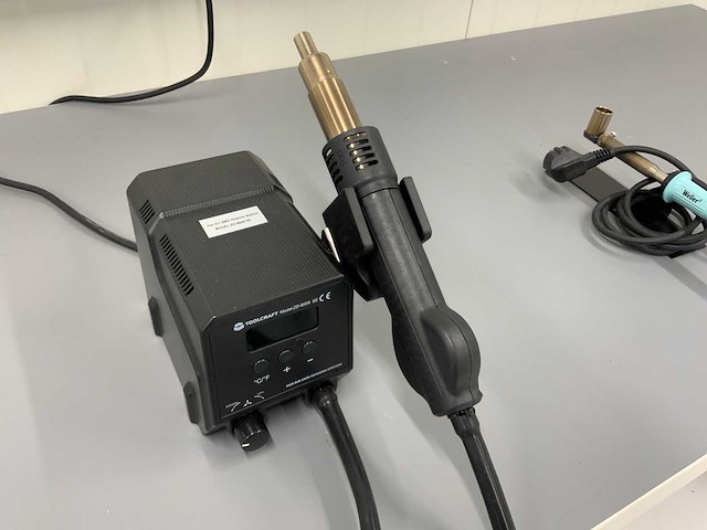 Toolcraft zd-8908 se hete lucht smd werkstation - afbeelding 3 van  4