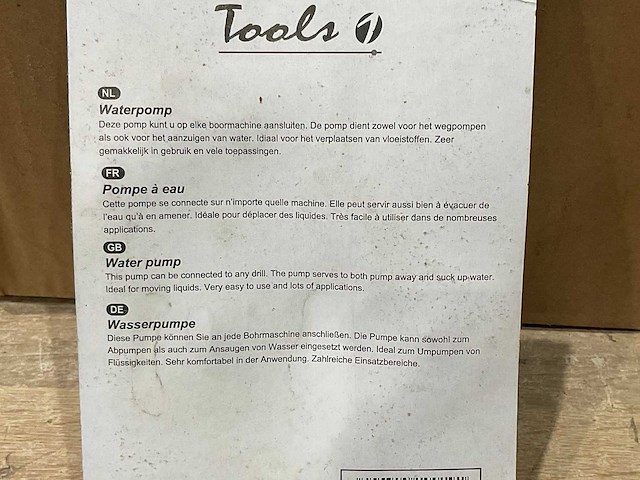 Tools - partij waterpompen - afbeelding 3 van  6