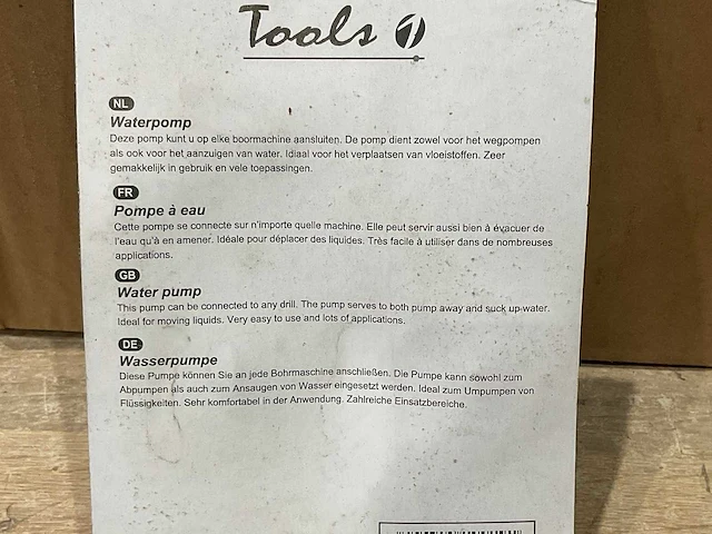 Tools - partij waterpompen - afbeelding 6 van  6