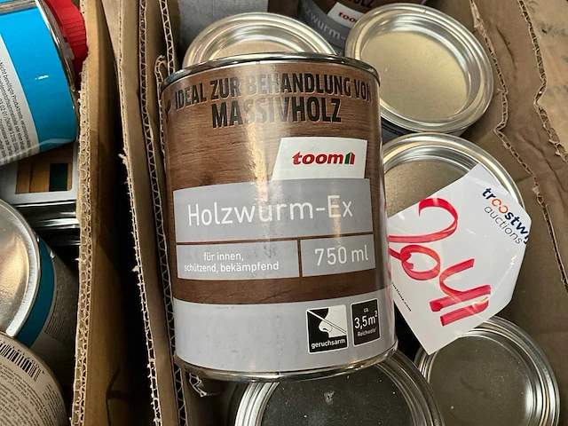 Toom holzwurm-ex - 0,75l verf (7x) - afbeelding 1 van  5