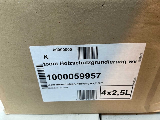 Toom houtgrondverf 2,5l en 750ml (36x) - afbeelding 4 van  5