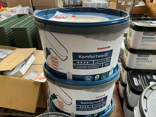 Toom komfortweiss verf (5x) - afbeelding 2 van  6