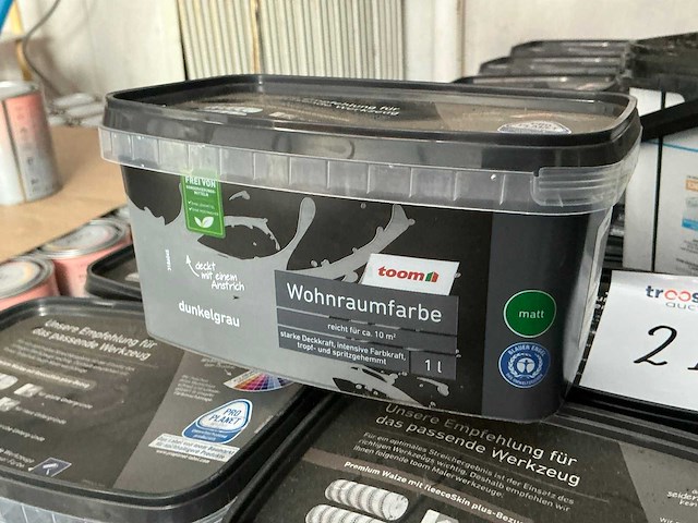 Toom muurverf 1 l (180x) - afbeelding 1 van  5