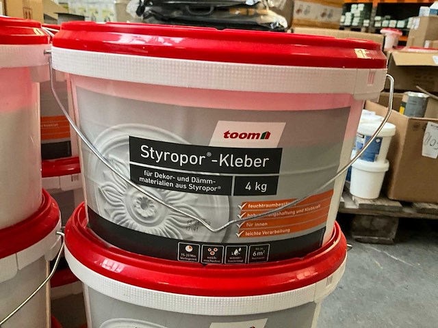 Toom styropor-kleber verf (12x) - afbeelding 3 van  5