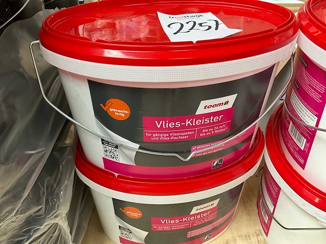 Toom vlies-kleister verf (7x) - afbeelding 2 van  4
