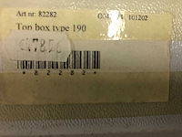 Top box 190 dakkoffer - afbeelding 3 van  3