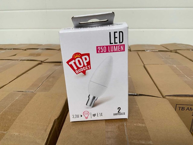 Top budget frosted flame led lamp (2440x) - afbeelding 2 van  5