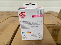 Top budget frosted flame led lamp (2440x) - afbeelding 3 van  5