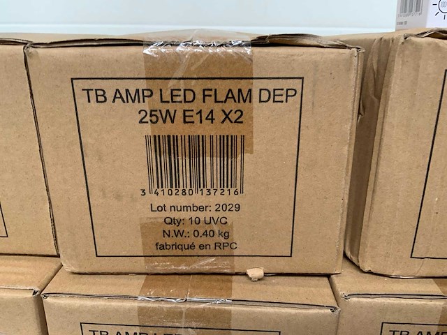 Top budget frosted flame led lamp (2440x) - afbeelding 4 van  5