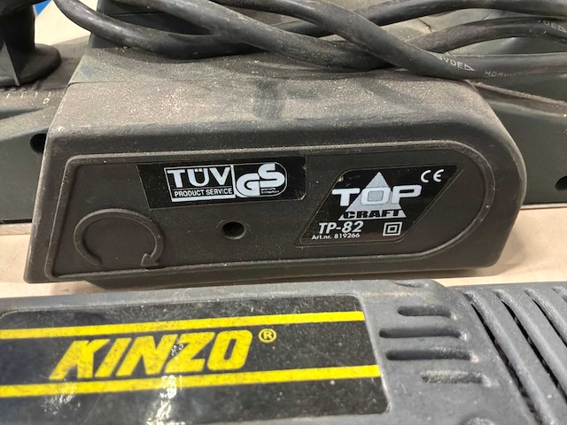 Top craft / kinzo schuurmachines (2x) - afbeelding 4 van  5