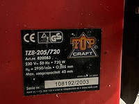 Top craft tzb-205/720 steenzaagmachine - afbeelding 7 van  7